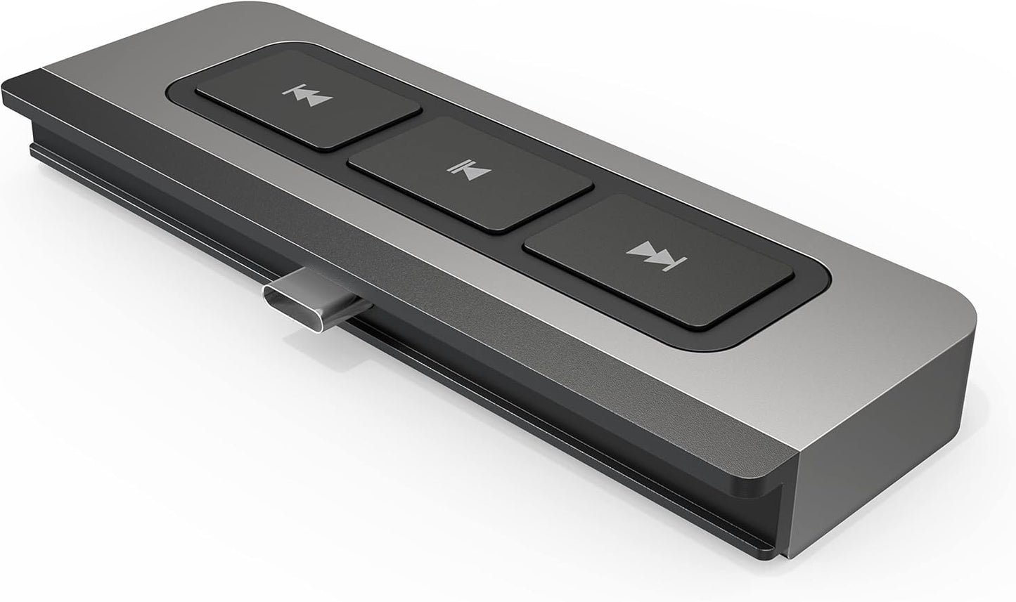 HyperDrive 6-in-1 USB-C Hub with Media Shortcut Buttons for iPad