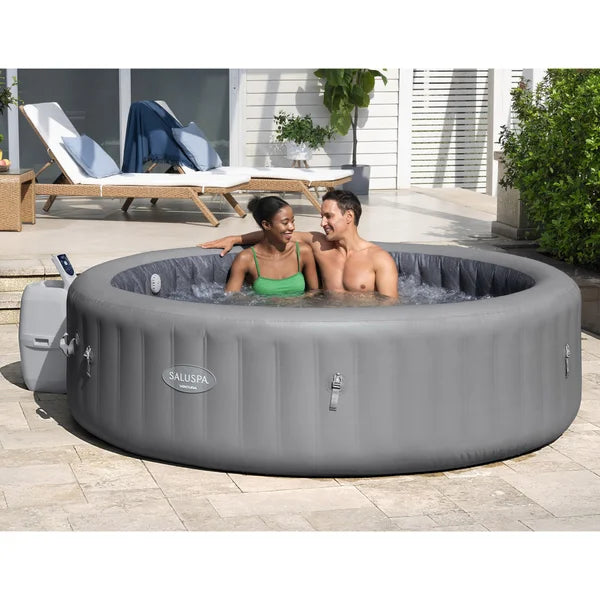 SaluSpa Ventura EnergySense Smart AirJet Inflatable Hot Tub Spa, 6-8 person