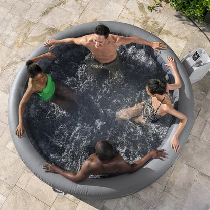 SaluSpa Ventura EnergySense Smart AirJet Inflatable Hot Tub Spa, 6-8 person