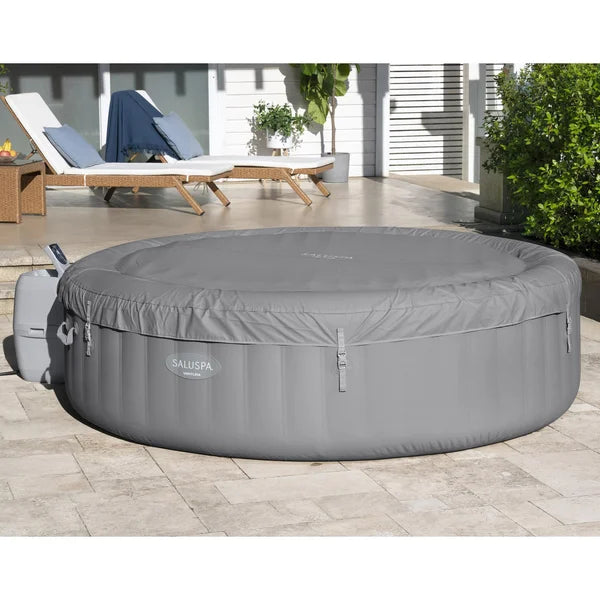 SaluSpa Ventura EnergySense Smart AirJet Inflatable Hot Tub Spa, 6-8 person