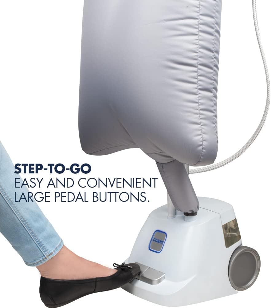 GS125CTXC ExtremeSteam Professional Upright Fabric Steamer with 3D Air Cushion Bag by Conair, White