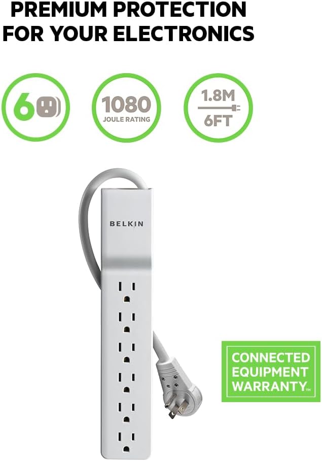 Belkin BE106000-06-CM Commercial Surge Protector