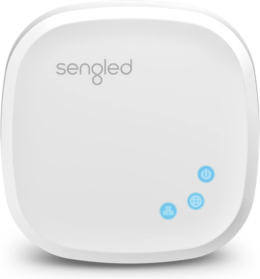 Sengled Smart Hub, for Use with Sengled Smart Products, Compatible with Alexa, Google Assistant and Apple HomeKit, 1 Pack