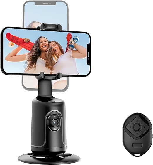 Smart Auto Face Tracking Phone Holder with Remote