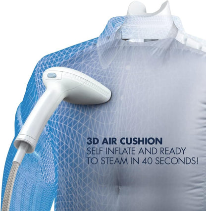 GS125CTXC ExtremeSteam Professional Upright Fabric Steamer with 3D Air Cushion Bag by Conair, White