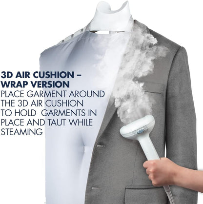 GS125CTXC ExtremeSteam Professional Upright Fabric Steamer with 3D Air Cushion Bag by Conair, White