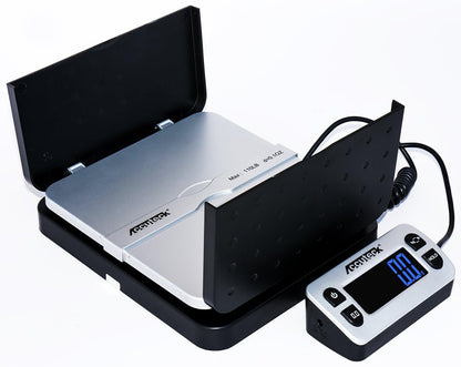 Accuteck ShipPro 110lbs x 0.1 oz. Digital Shipping Postal Scale, Black (W-8580-110-Black)