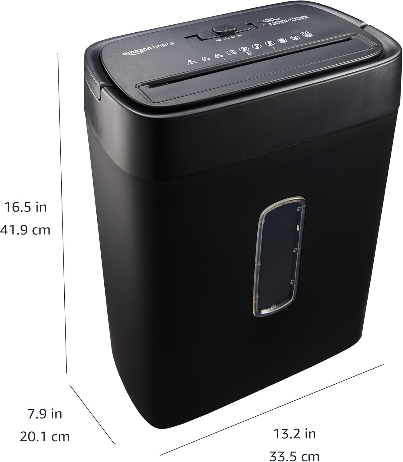 Amazon Basics 12-Sheet Cross-Cut Paper Shredder and Credit Card Shredder