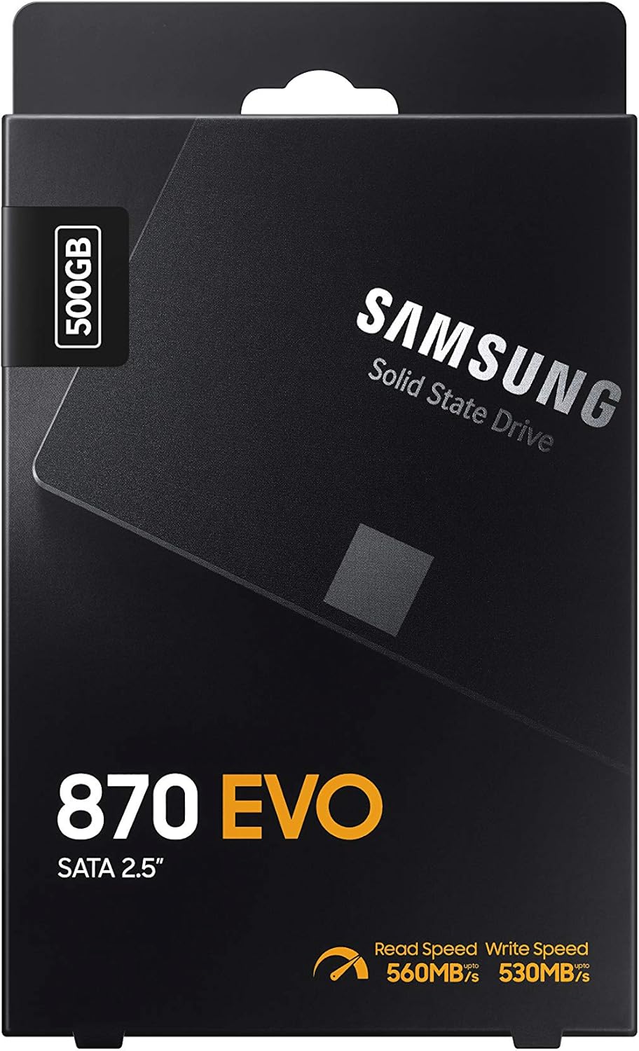 SAMSUNG 870 EVO SATA SSD 500GB 2.5” Internal Solid State Drive, Upgrade PC or Laptop Memory and Storage for IT Pros, Creators, Everyday Users, MZ-77E500B/AM [Canada Version]