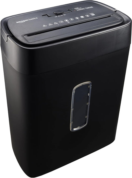 Amazon Basics 12-Sheet Cross-Cut Paper Shredder and Credit Card Shredder