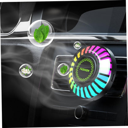 VICASKY Symphony Breeze: 4pcs LED Car Air Freshener Set