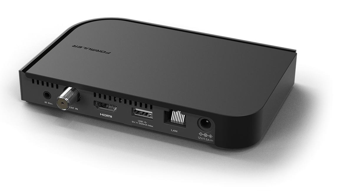 Formuler CC 4K Media Player with Terrestrial Tuner