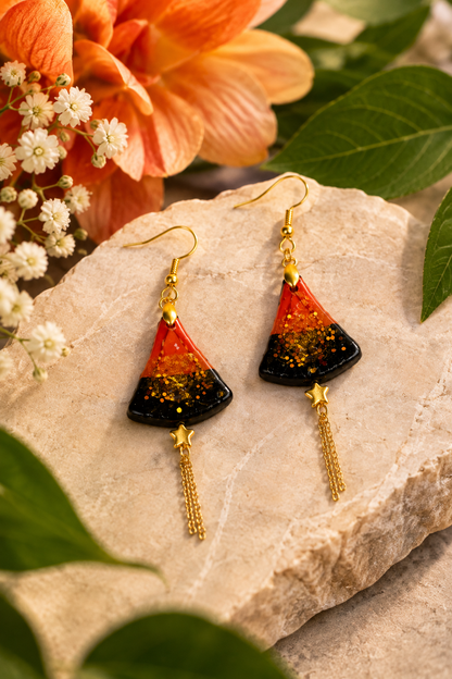 Ember Tassel Earrings