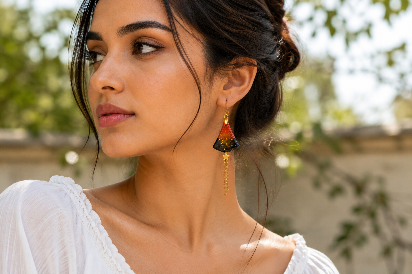 Ember Tassel Earrings