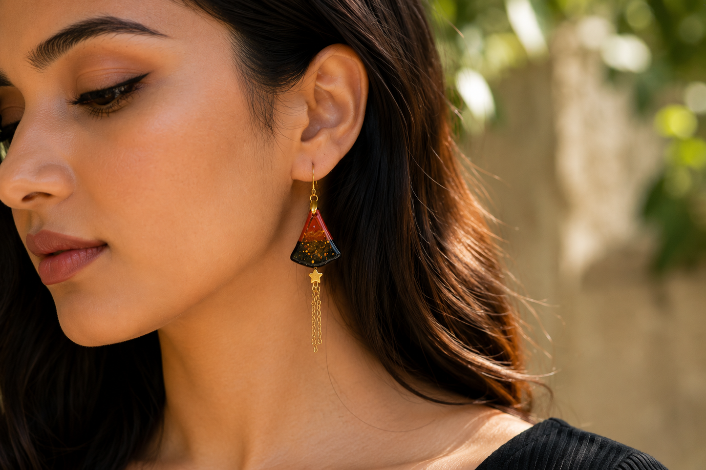 Ember Tassel Earrings