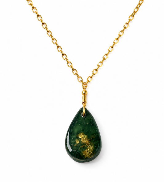 Emerald Whisper Pendant