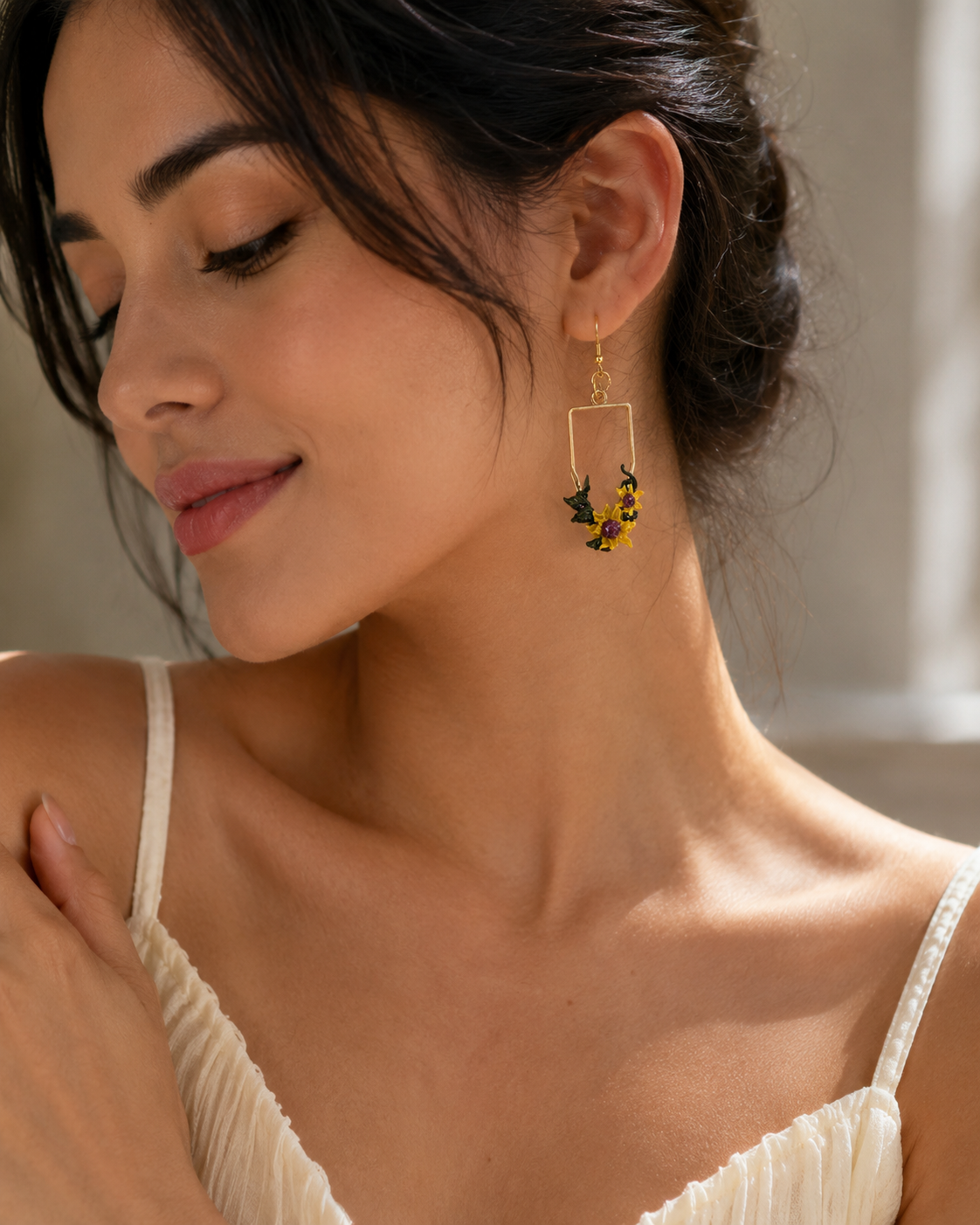 Sunflower Serenade Earrings