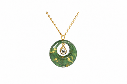 Verdant Halo Pendant