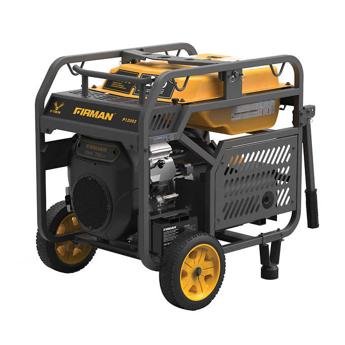 Firman 12,000W Running / 15,000W Peak Gasoline Powered Generator 1