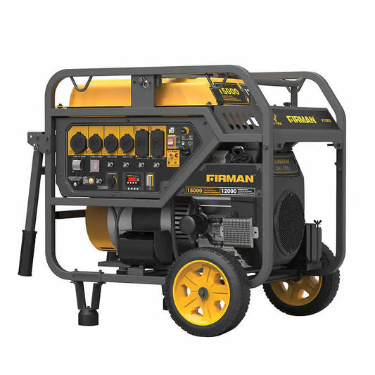 Firman 12,000W Running / 15,000W Peak Gasoline Powered Generator 1