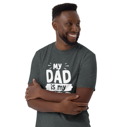 Short-Sleeve Unisex T-Shirt for Father's Day - Dark