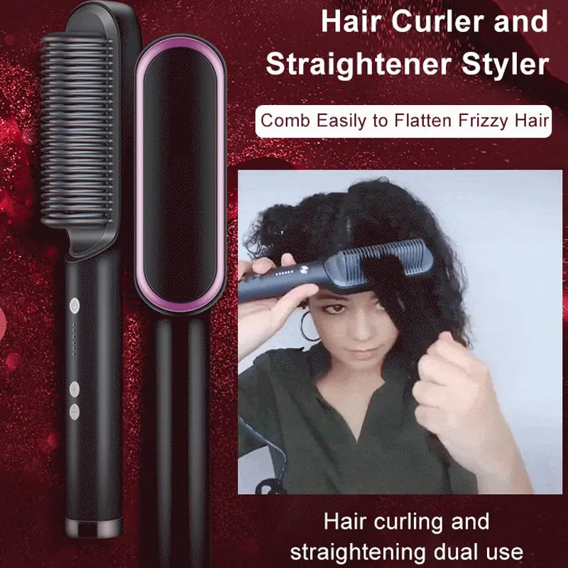 Hair Curly Straightener